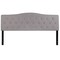 Flash Furniture King, Cambridge Headboard, Gray Fabric HG-HB1708-K-LG-GG - alternate 10